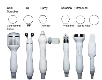 Multifunkcionalna Hydrafacial kombo oprema 6 in 1