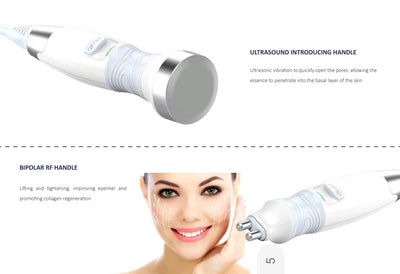 Multifunkcionalna Hydrafacial kombo oprema Hi Skin 8 in 1