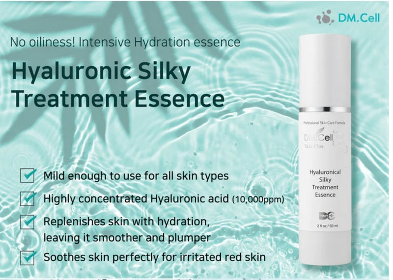 Dm.Cell Hyaluronic Silky Essence 50ml från Korea