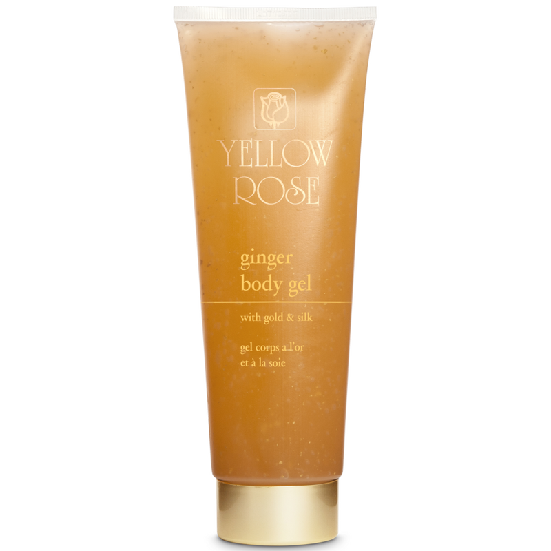 Yellow Rose Ginger Body Gel with gold and silk za intenzivnu njegu tijela, 250 ml