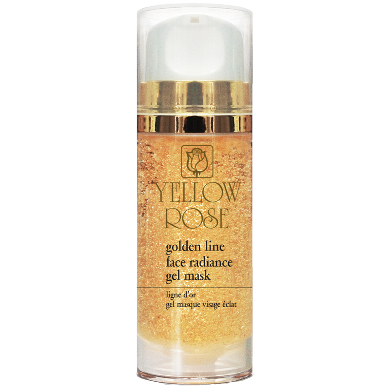 Yellow Rose Golden Line Face Radiance Gel Mask, 100 ml.