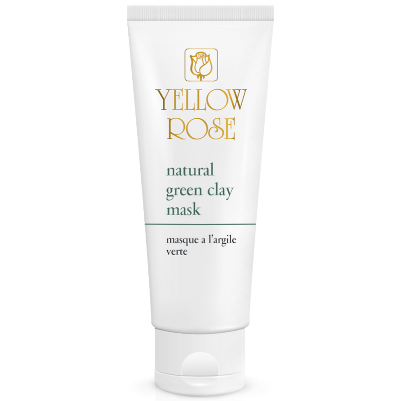 Yellow Rose Natural Green Clay Mask s Spirulinom i glinom, 50 ml