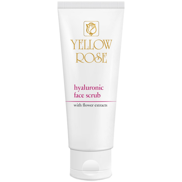 Yellow Rose Hyaluronic Face Scrub With Flower Extracts, 50 ml