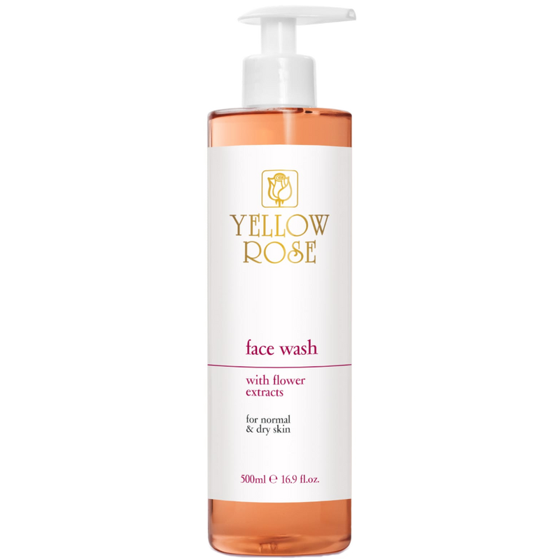 Yellow Rose Face Wash with Flower Extracts, 200 ml